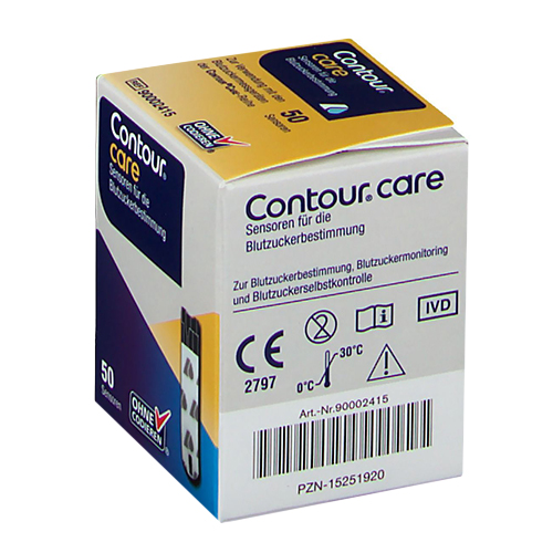 شرائط قياس السكر كونتور كير