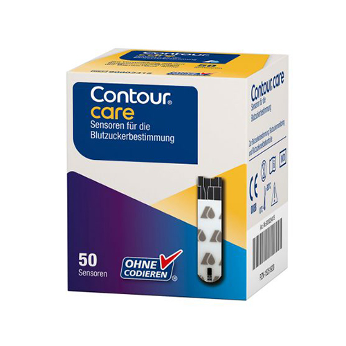 شرائط قياس السكر كونتور كير