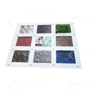 لوح ملامس مختلفة جداري 50*50 سم لوح ملامس مختلفة جداري 50*50 سم