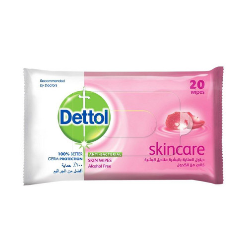 Dettol Skincare Wipes 1 packet x 20 wipes