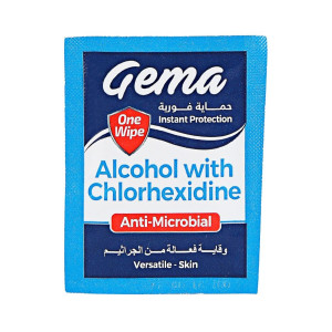 Gema Wipes Alcohol With CHD 10 pcs