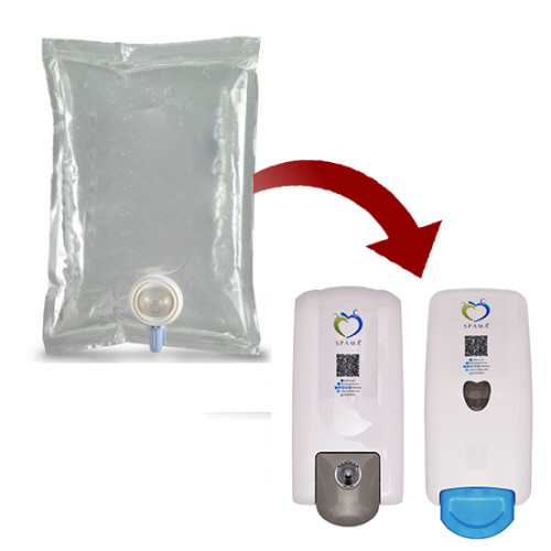 Hand Sanitizer Dispenser With Gel 1 L G1