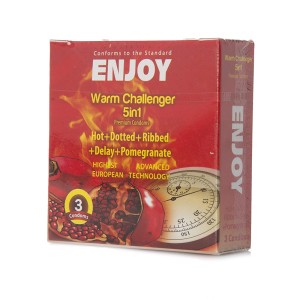 انجوي كوندوم واقي ذكري سخونة التحدي 5 في 1 3 انجوي كوندوم واقي ذكري سخونة التحدي 5 في 1 3