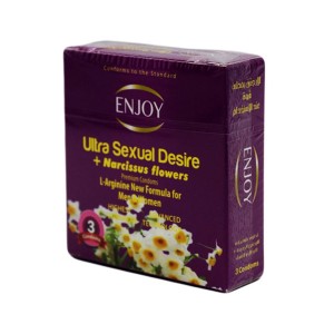 انجوي كوندوم واقي ذكري زهور للرغبة الفائقة 3 انجوي كوندوم واقي ذكري زهور للرغبة الفائقة 3
