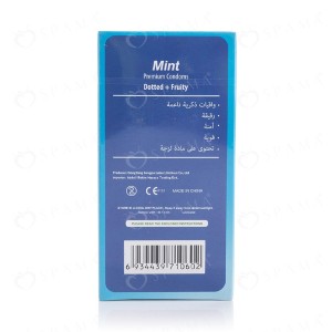 انجوي كوندوم واقي ذكري نعناع منقط انجوي كوندوم واقي ذكري نعناع منقط