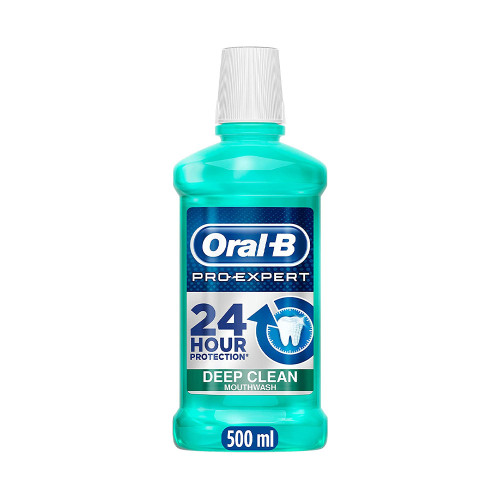 Oral B Mouthwash Deep Clean 500 ml