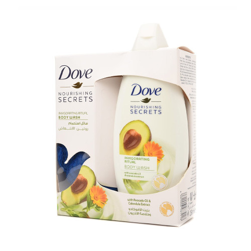 Dove shower gel with loofah refreshing avocado 250 ml Dove shower gel with loofah refreshing avocado 250 ml