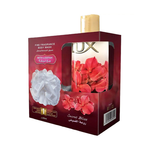 Lux Shower Gel with Mystery Splendor Loofah 250 ml Lux Shower Gel with Mystery Splendor Loofah 250 ml