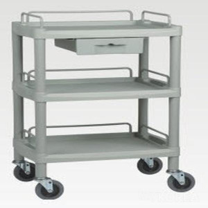 Fiber Trolley 3 Shelves With Drawer 301H Fiber Trolley 3 Shelves With Drawer 301H