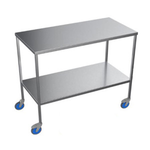 Trolley Stainless Two Shelves 45*35*75