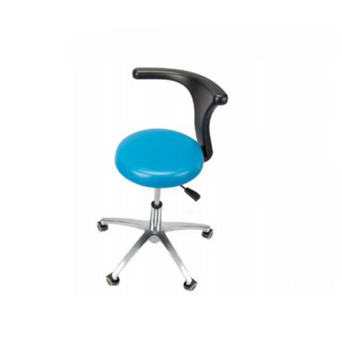 كرسي مختبر دوار مع ظهر