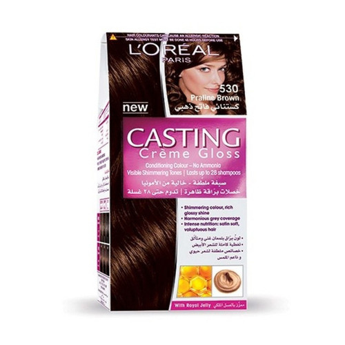 L'Oreal Casting Dye Without Ammonia 530 Light Golden Chestnut