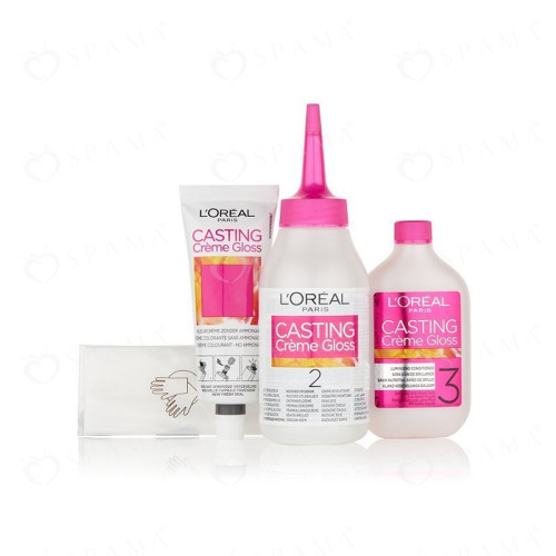 صبغة لوريال كاستنج بدون أمونيا 534 عسل كراميل