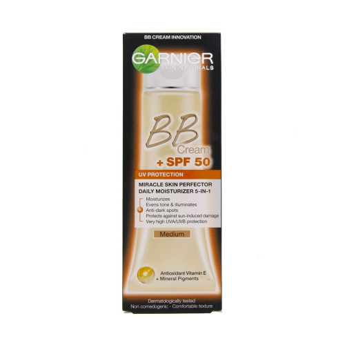 Garnier Skin Natural SPF 50+ BB Cream Medium 50 ml