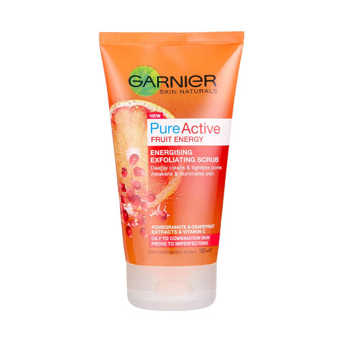 Garnier Pure Active Fruit Energy Gel Scrub for Oily Skin 150 ml