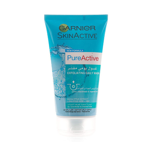 Garnier Pure Active Exfoliating Daily Wash 150ml