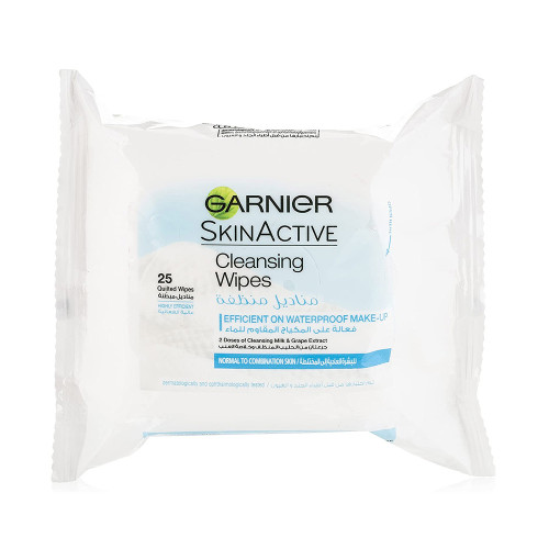 Garnier Cleansing Wipes NORMAL COMBINATION SKIN MAKE-UP 25 wipes Garnier Cleansing Wipes NORMAL COMBINATION SKIN MAKE-UP 25 wipes