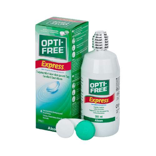 Opti-Free Express + 4 daily lenses for free 355 ml