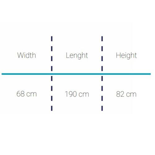 Examination Table Bed With Drawers MM-02