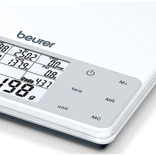 Beurer DS61 Nutrition Scale with Nutritional Analysis