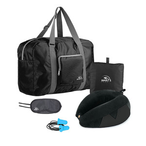 مجموعة مستلزمات السفر المريحة