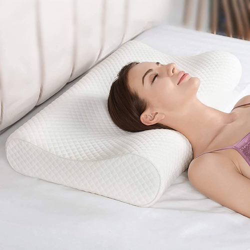 Relaxo Sleeping Pillow Contour With Gel Curved M RLX11