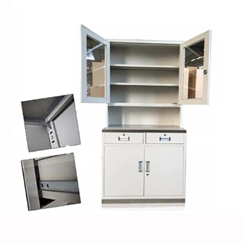 Cabinet Metal 4 Doors & 2 Drawers W/locker Cabinet Metal 4 Doors & 2 Drawers W/locker