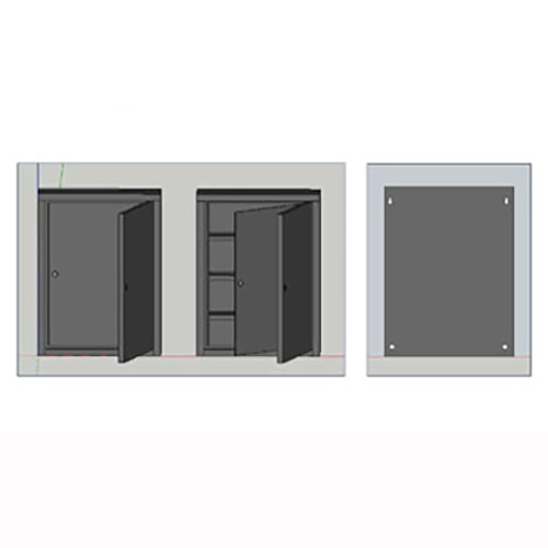 Narcotec Cabinet Double Doors With Lockers