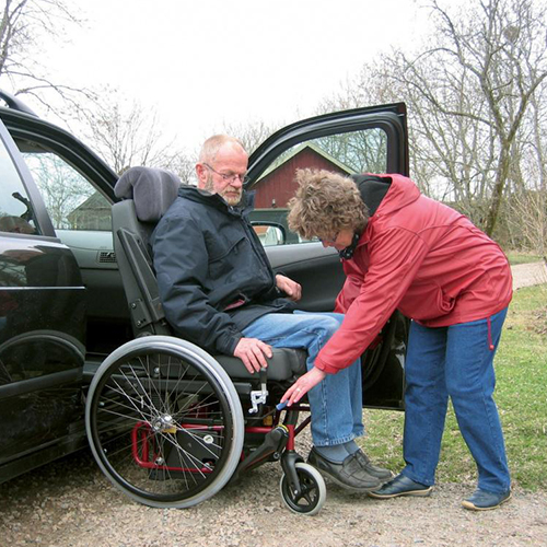Car Wheelchair with Lifter Sweden