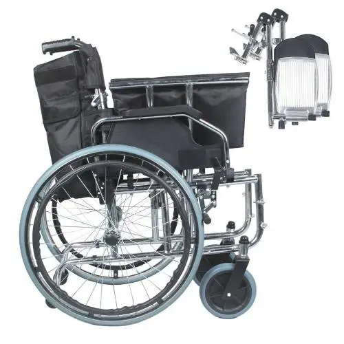 Wheelchair B/W With Leg Elevator 22" 951