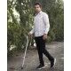 Tynor Alum Walking Stick Silver L07