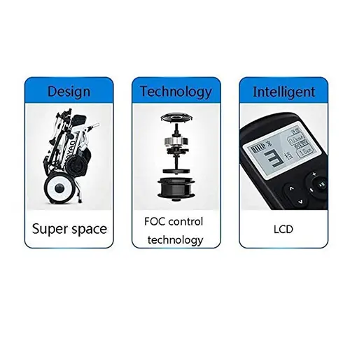 Electric Wheelchair Portable Light Weight 1150