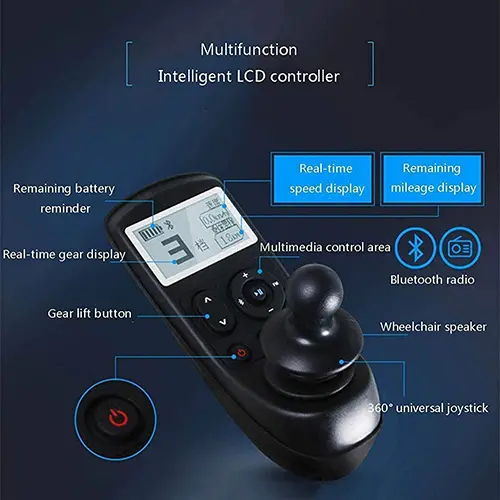Electric Wheelchair Portable Light Weight 1150