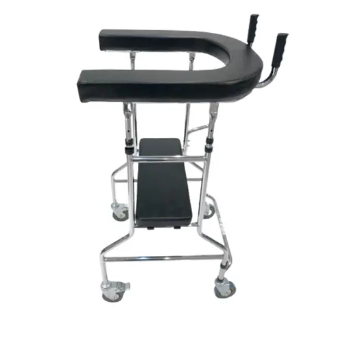 Adult Walker W Seat Arm & Chest Support