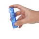 SPACARE Weekly Pill Organizer 7Colors in Transparent Box 030