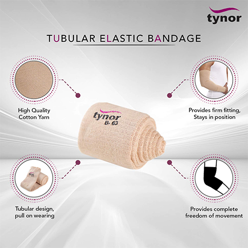 Tynor Elastic Tubular Bandage 45mm*10m