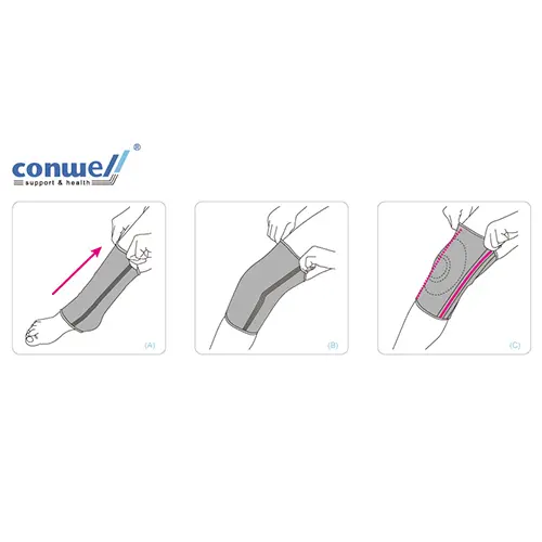 Conwell Knee Stabilizer With Silicon Pad  5710