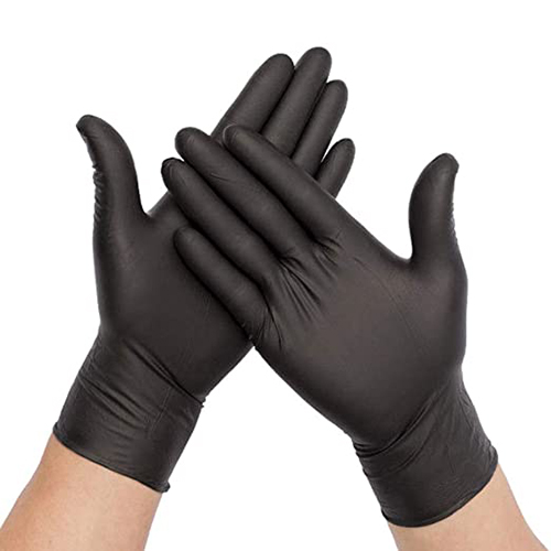Gloves Vinyl Nitrile Black 
