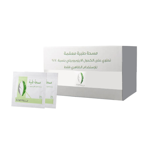 مسحات طبية عبوة صغير