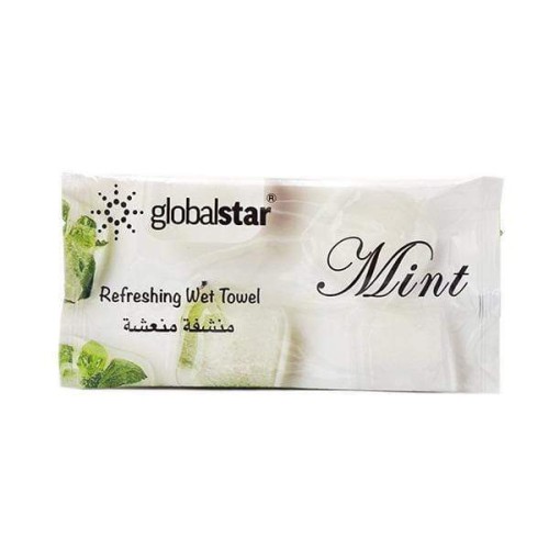Refreshing Wet Towel With Mint Globalstar
