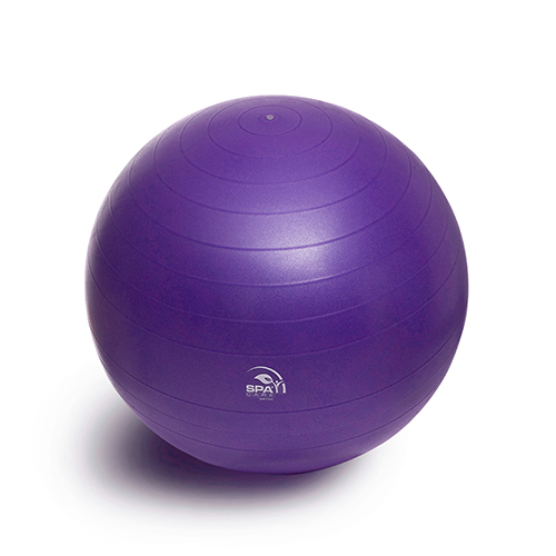 SPACARE Yoga Exercise Ball Anti Burst Purple