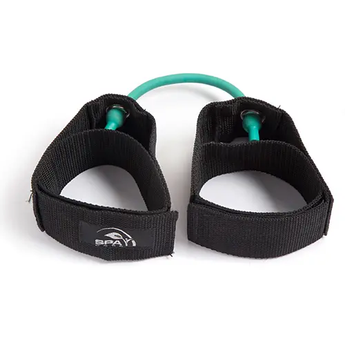 SPACARE Rubber Tube With Ankle Strap For Legs Exercise