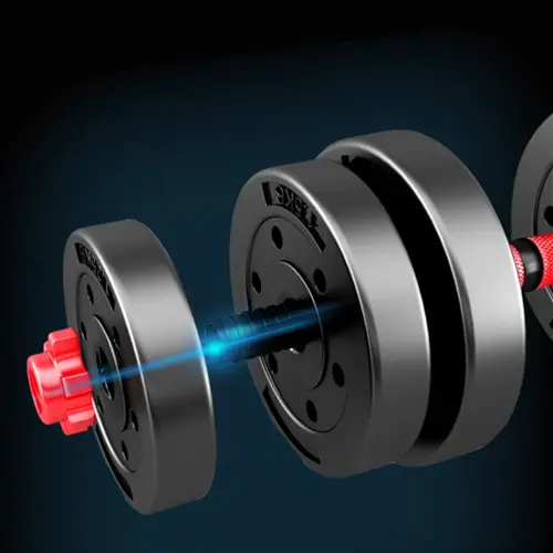 SPACARE Set of Dumbbells & Bar10kg