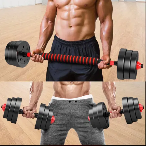 SPACARE Set of Dumbbells & Bar10kg