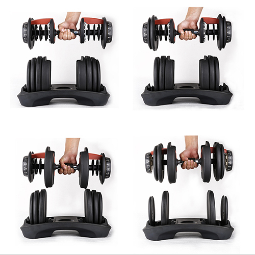 SPACARE Adjustable Weights Dumbbell