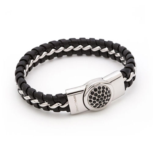 SPACARE Magnetic Bracelet Leather Stainless SPALB001 - SPALB002
