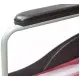 MOVACARE Wheelchair 18" B/W Red MMW802