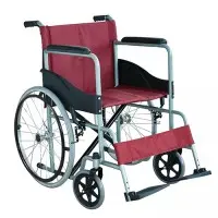 MOVACARE Wheelchair 18" B/W Red MMW802