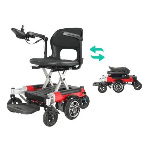 Power Wheelchair Rotation 360 Degrees Fold Remotely D07