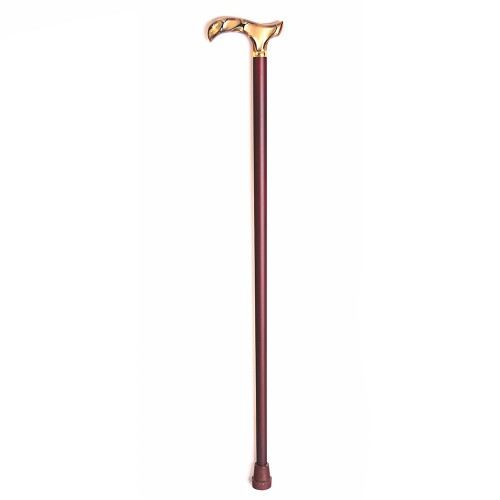 Premium Quality Walking Stick  Acrylic Handle Dark Brown 610